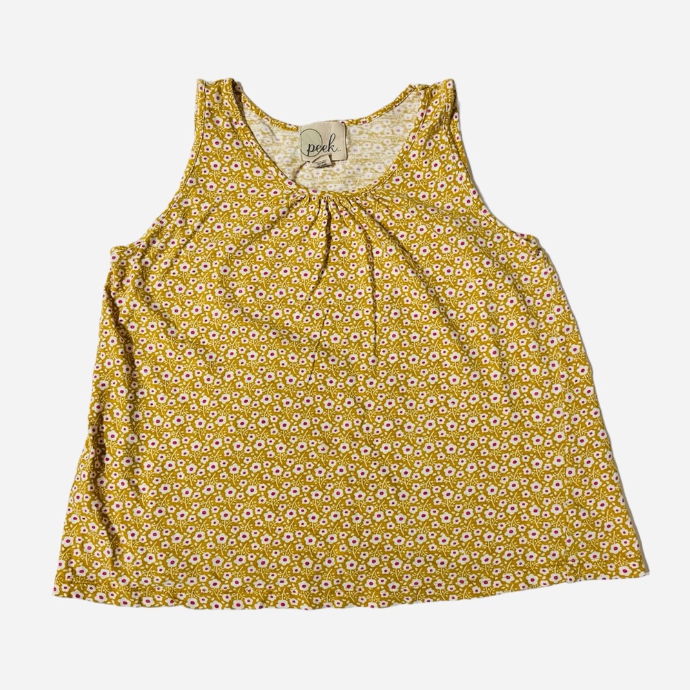 Peek L(8) tank top relaxed fit retro floral